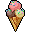 Ice Cream Cone (Sprinkles).gif