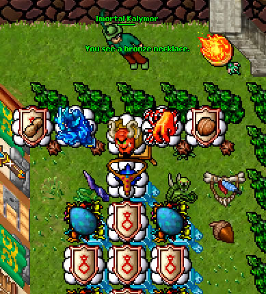 thumb. Um Bronze Necklace em uma casa em Antica.