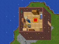 Em uma casa a noroeste de Mount Sternum, (32391,32001,7:2aqui).