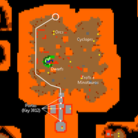 O basin está localizado ao norte, (32597,31900,14:2aqui).