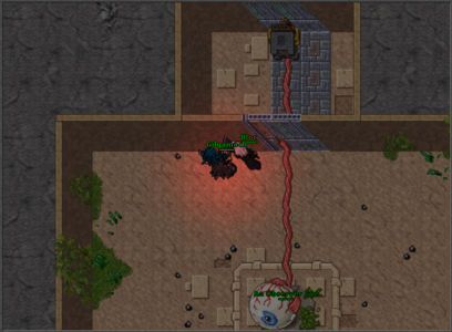 Use uma Arma na Parece para ela quebrar.