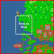 Local da raid em Port Hope