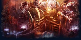 Acorde-me! - Update 10.30 - Inverno 2013 Na ilustração podemos ver: Partes de Roshamuuls, Dream Warden Outfits as criaturas Choking Fear, Silencer, Sight of Surrender, Guzzlemaw, Frazzlemaw e a montaria Shock Head (Mount).