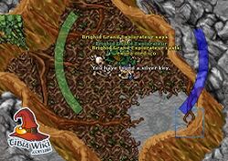 Skeleton dentro da árvore