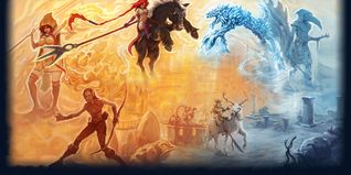 Suas Ações Importaram - Update 9.1 - Verão 2011 Na ilustração podemos ver: Shadowthorn em chamas, Firestarter, os outfits Elementalist e Afflicted, as montarias Crystal Wolf, War Horse e Kingly Deer.