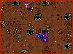 10º Passo - Nesta sala, apesar da aparência, não existem armadilhas. Basta ir ao norte e descer o buraco da direita.