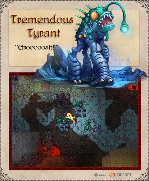 Arquivo:Artwork Tremendous Tyrant.jpg