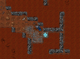 Kazordoon: Bright Ledge Mine, (32510,31942,13:1aqui).