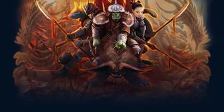 Um Novo Horizonte, Zao - Update 8.54 - Natal 2009 Na ilustração podemos ver: Orc Marauder, Warmaster Outfits e Lizards de Zao (Lizard Zaogun, Lizard Legionnaire).