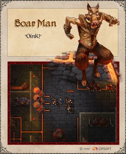 Arquivo:Artwork Boar Man.jpg