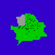 Atual mapa da Calcanea