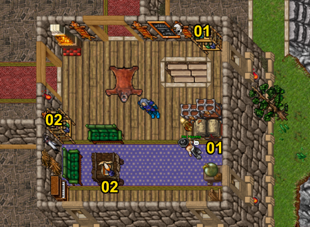Bibliotecas de Dawnport Centre - Tibia Wiki - A Enciclopédia do Tibia