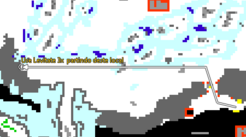 No andar em que tem a escada do tapete mágico, vá para oeste e use a magia Levitate 3 vezes no local indicado.