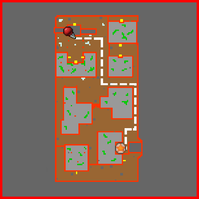 Caminho para a balsa