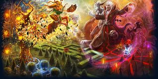 Invasões, Invasões, Invasões! - Update 10.1 - Verão 2013 Na ilustração podemos ver: Ab'Dendriel e Drefia reformadas, as criaturas Leaf Golem, Forest Fury, Vicious Manbat, Vampire Viscount, Blood Priest e a estranha montaria The Hellgrip.