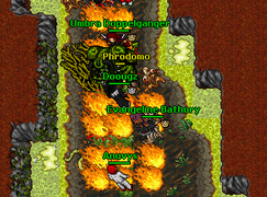 Enfrentando Phrodomo.